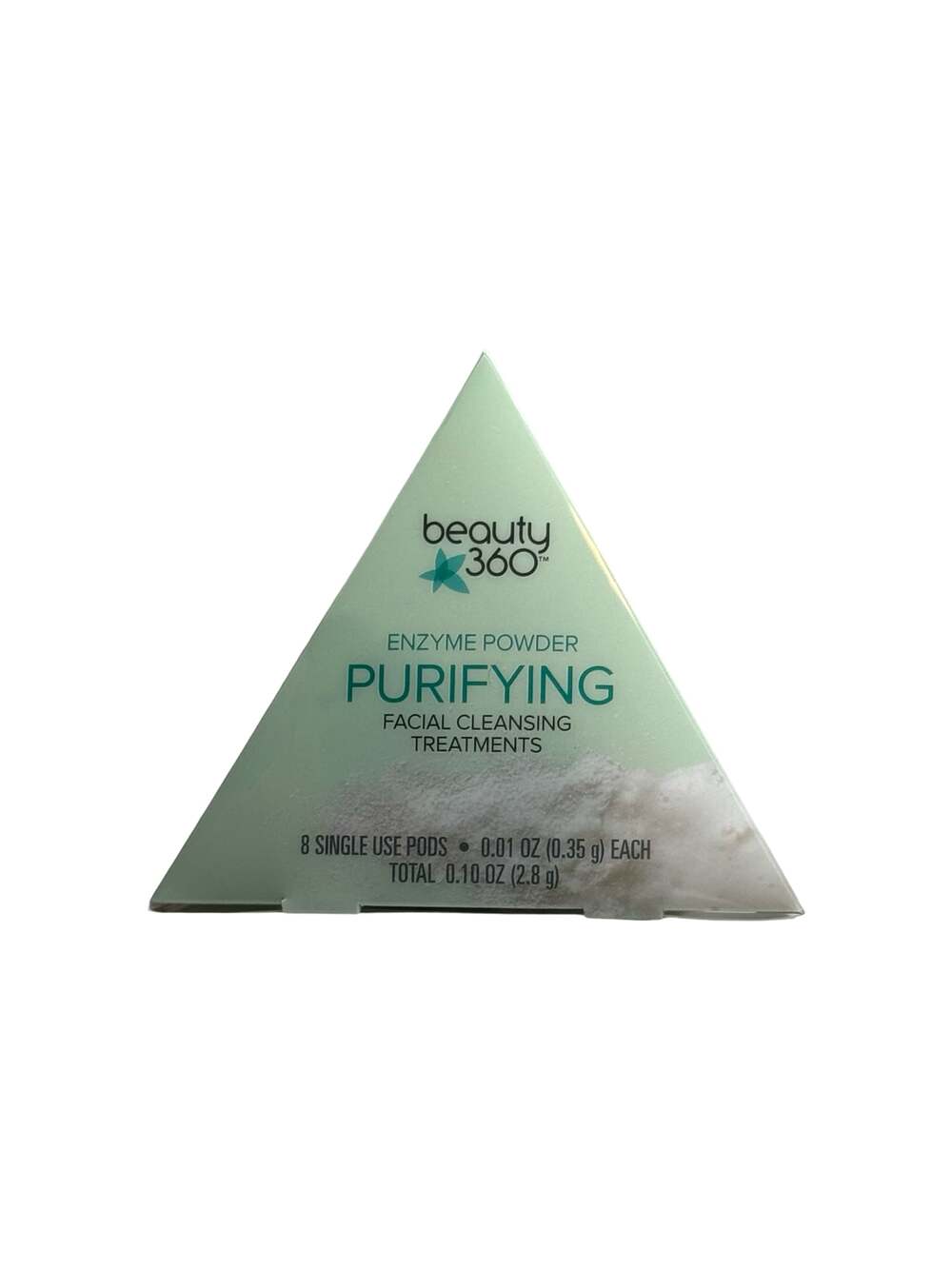 Beauty 360 Enzyme Powder Purifying Facial Cleansing Treatments 8 Single Use Pods